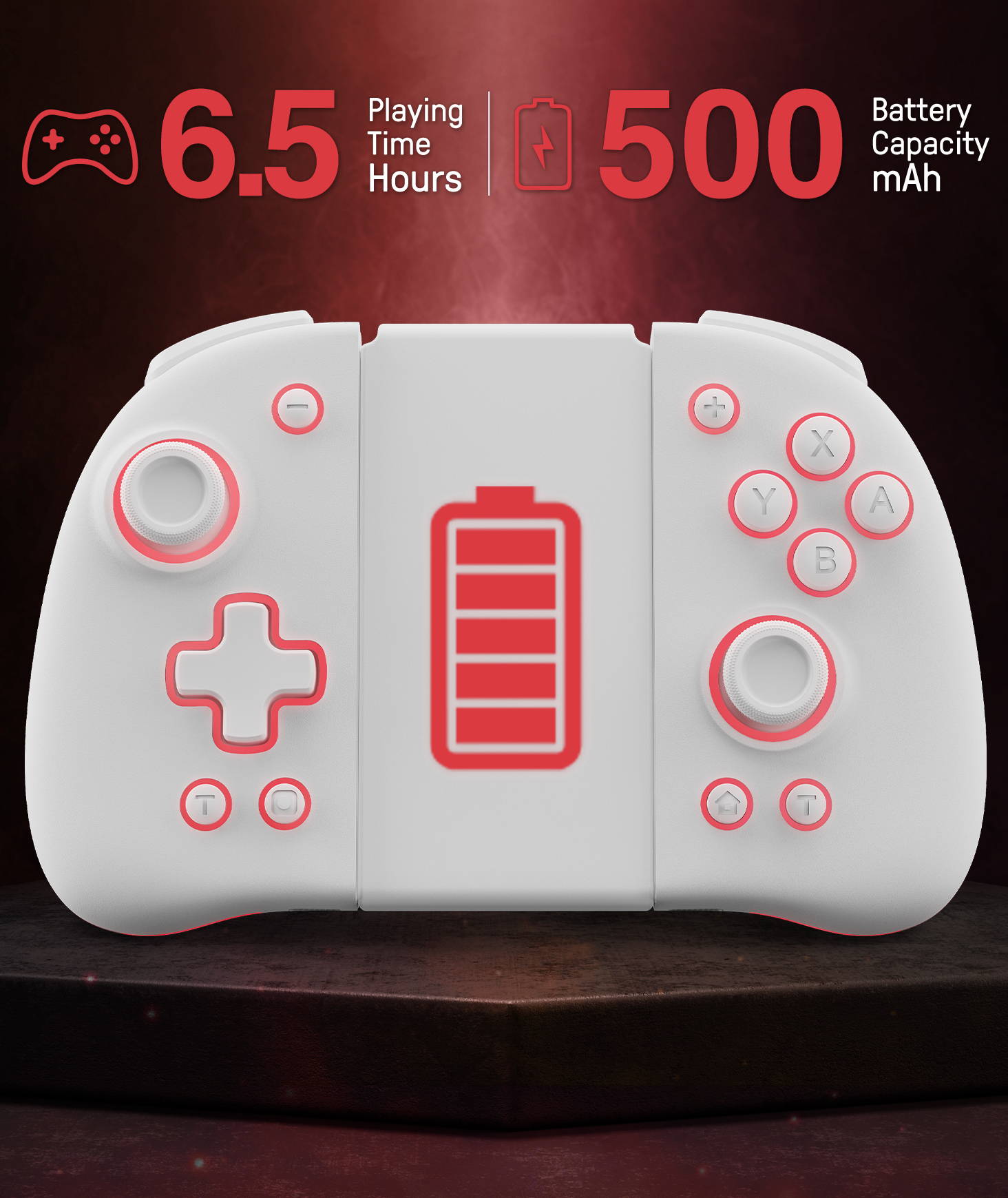 FUNLAB Luminous Wireless Joy-pad for Switch/Switch OLED - Wonder